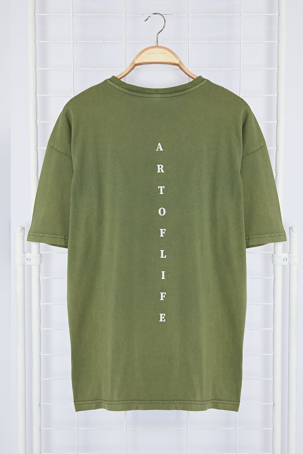 TRENDYOL MAN Antrasit Oversize/Genis Kesim Soluk Efektli Yaz? Bask?l? %100 Pamuklu T-Shirt TMNSS23TS00166 - Trendyolmilla фото 37