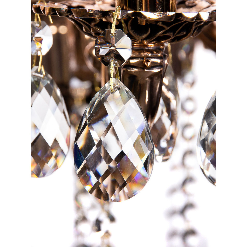 Люстра подвесная в стиле барокко "Amazzoni" 10*40Вт Е14 8553