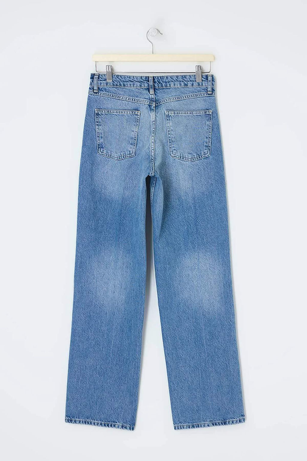 Mavi STUDIO Yuksek Bel %100 Pamuk Straight Duz Kesim Jeans TWOSS26JE00238 - Trendyolmilla фото 2