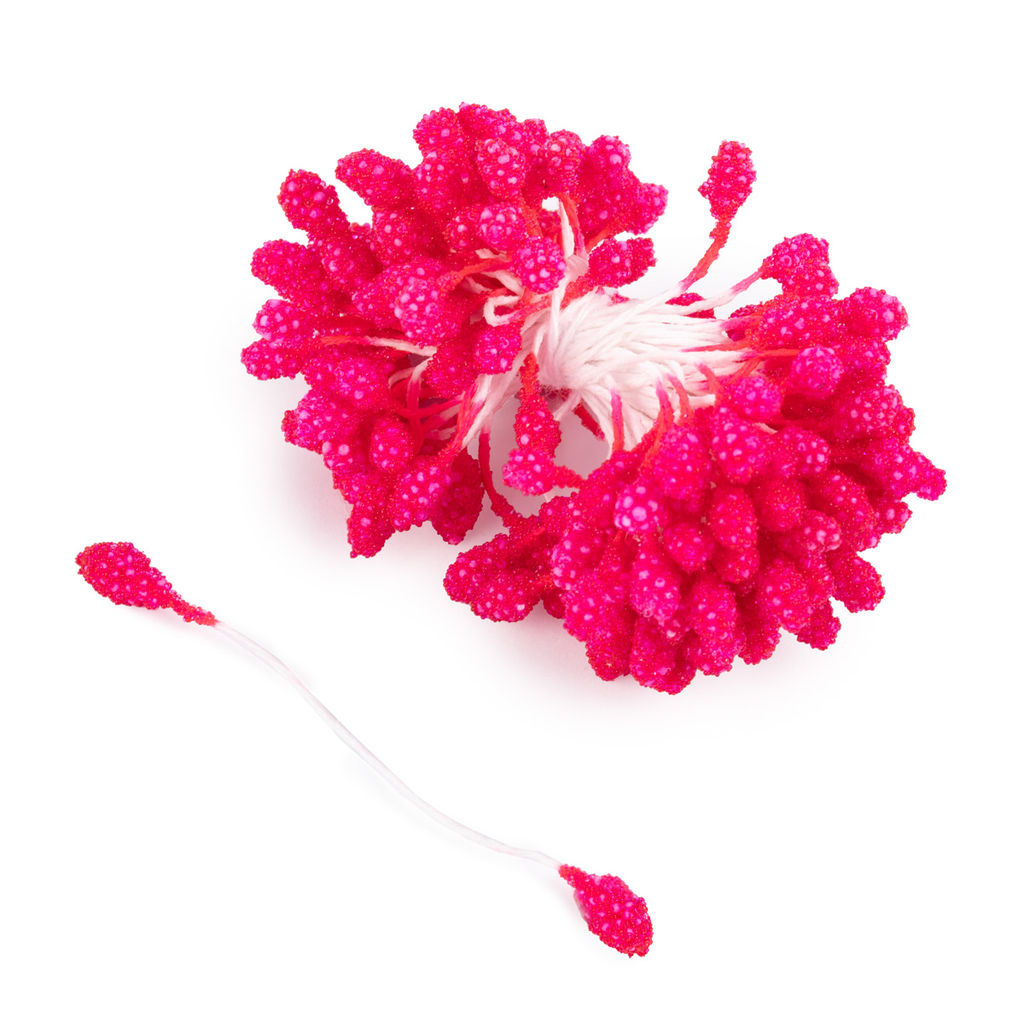 Blumentag Тычинки для искусственных цветов TIC/MBF-3 10 х 85 шт красный/red фото 4