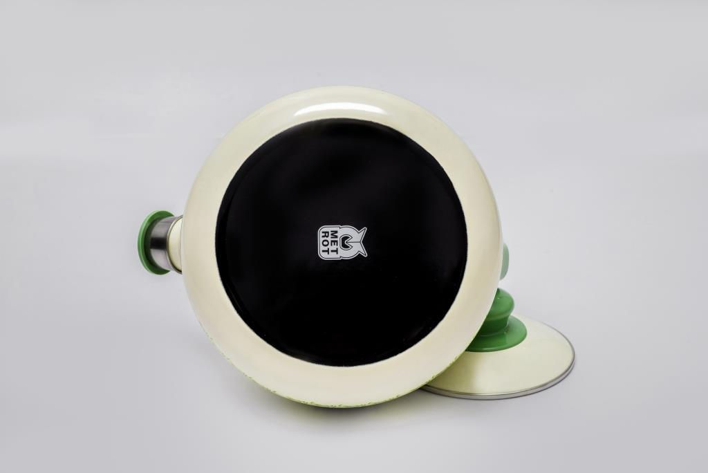 ЧАЙНИК СО СВИСТКОМ, БАКЕЛИТОВОЙ РУЧКОЙ ОЛИВА 2,5 Л - Metrot фото 3