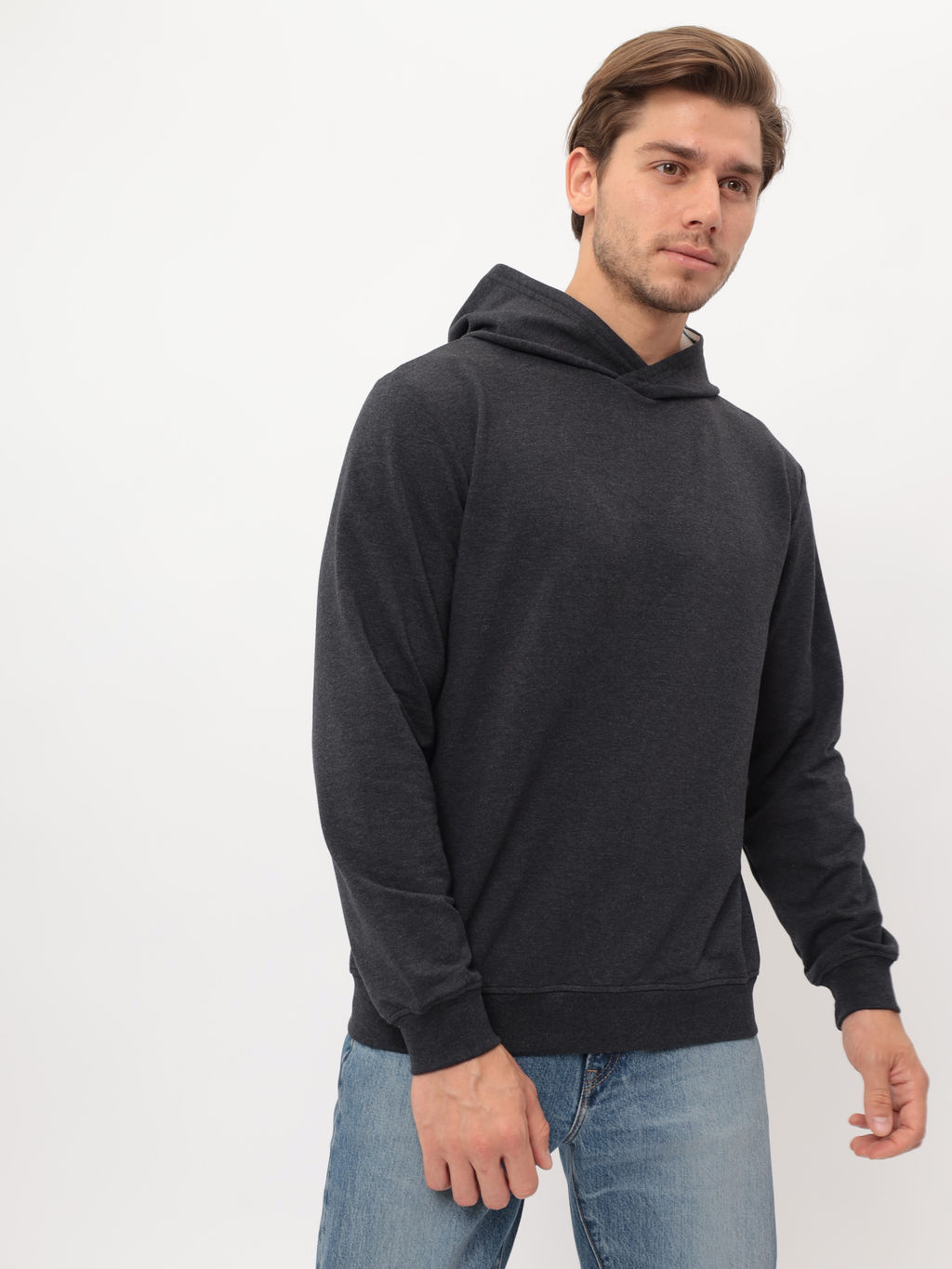 Худи мужское GREG G172-OZ02-30 (антрацит м.)