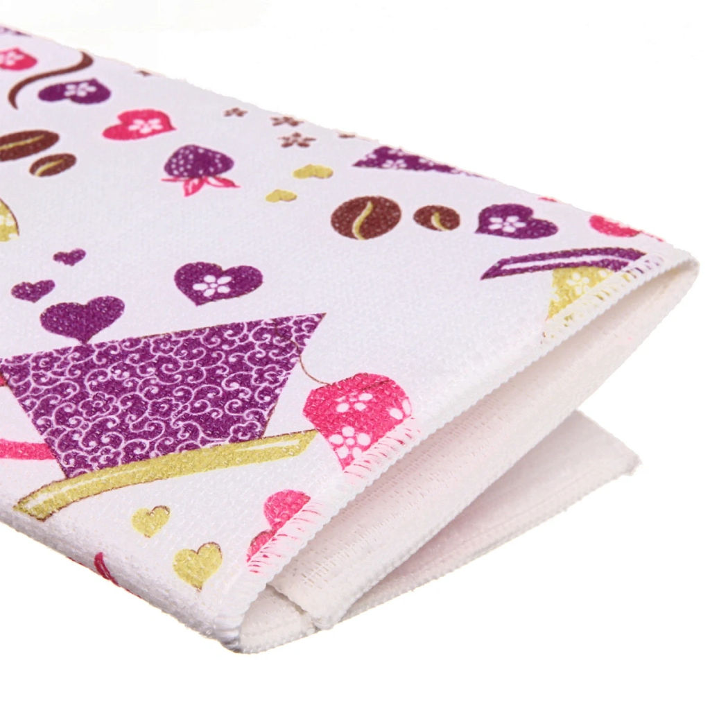 Цена за 2 шт. Коврик для сушки посуды 38*50см "Кофейный аромат"