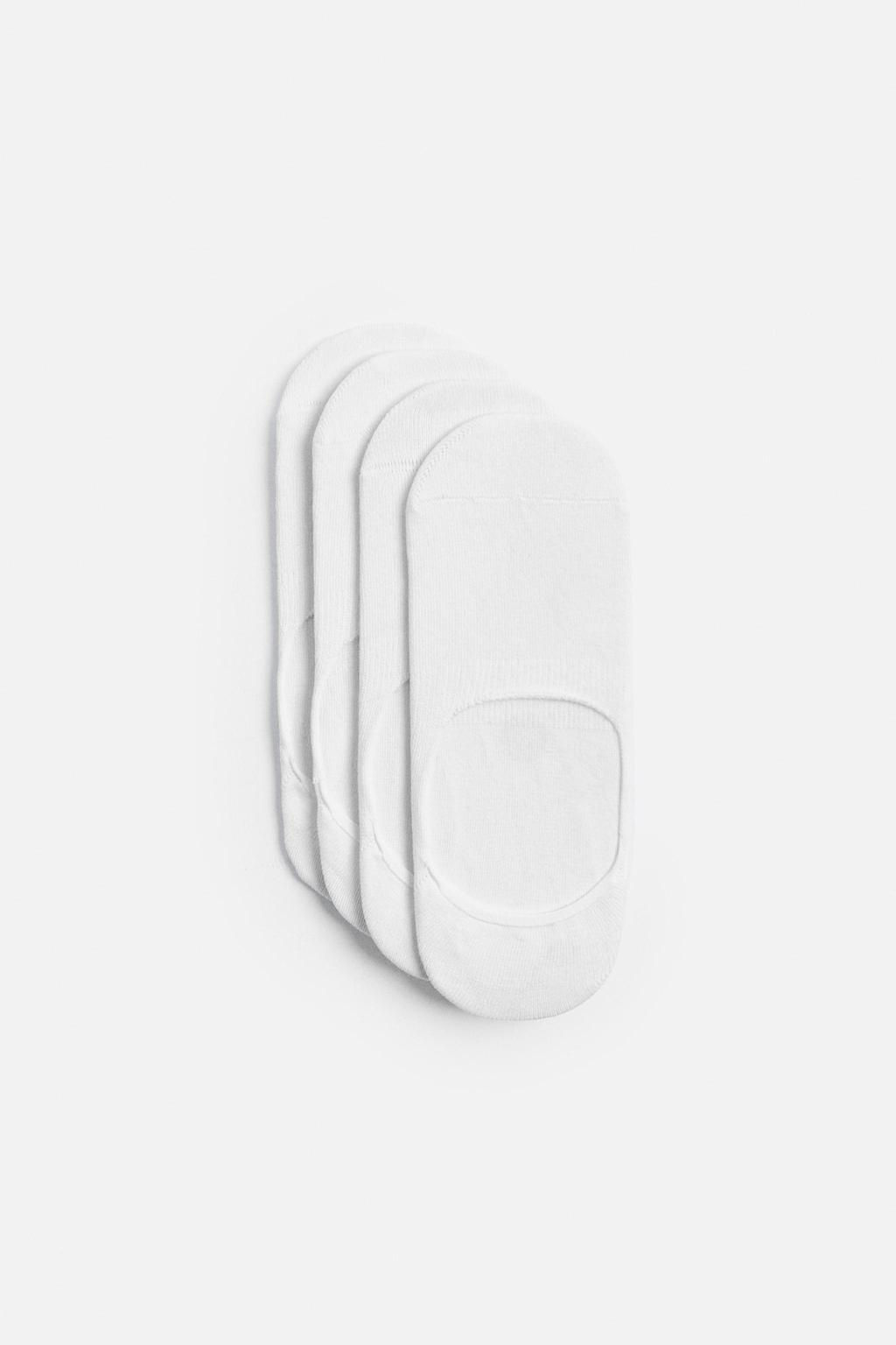 4-PACK OF NO-SHOW SOCKS - Zara фото 3