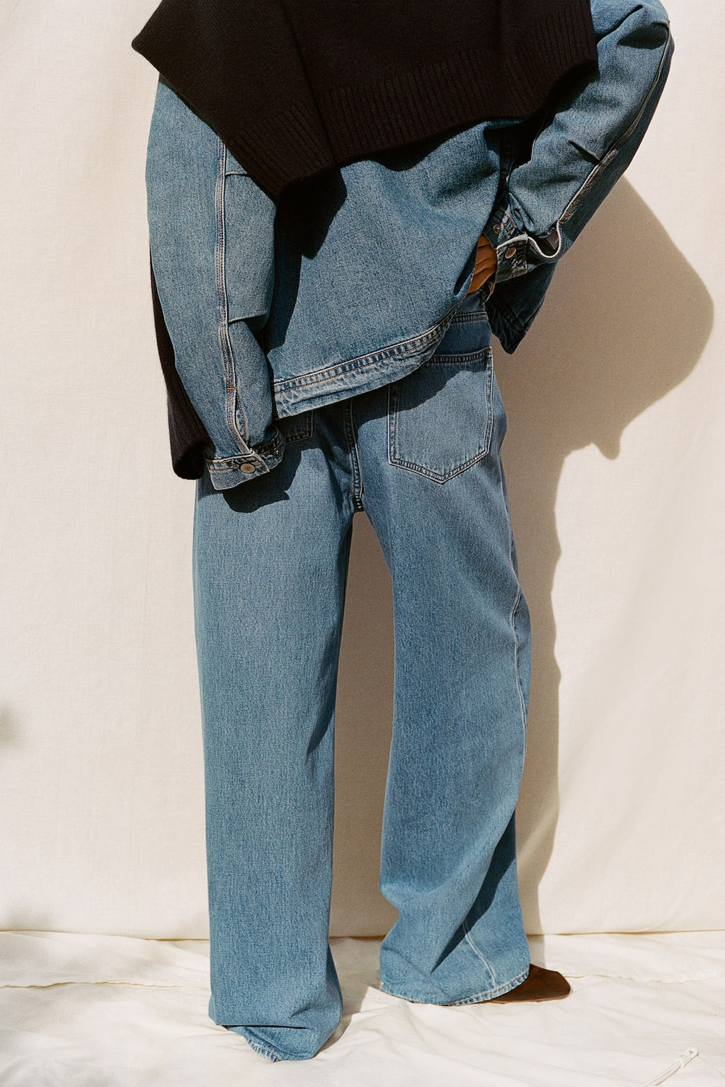 Wide Regular Jeans - H&m фото 3