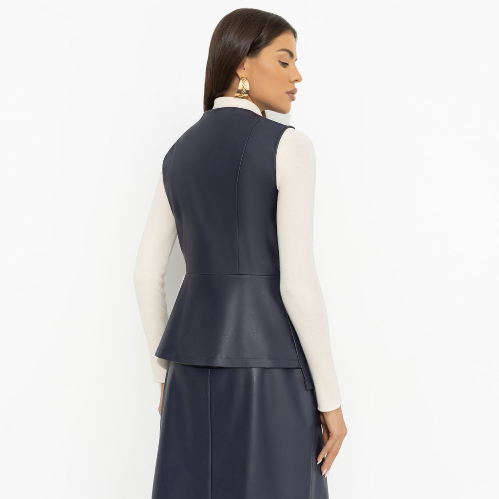 Жилет приталенного силуэта, Откровенно стильная - Charutti фото 5