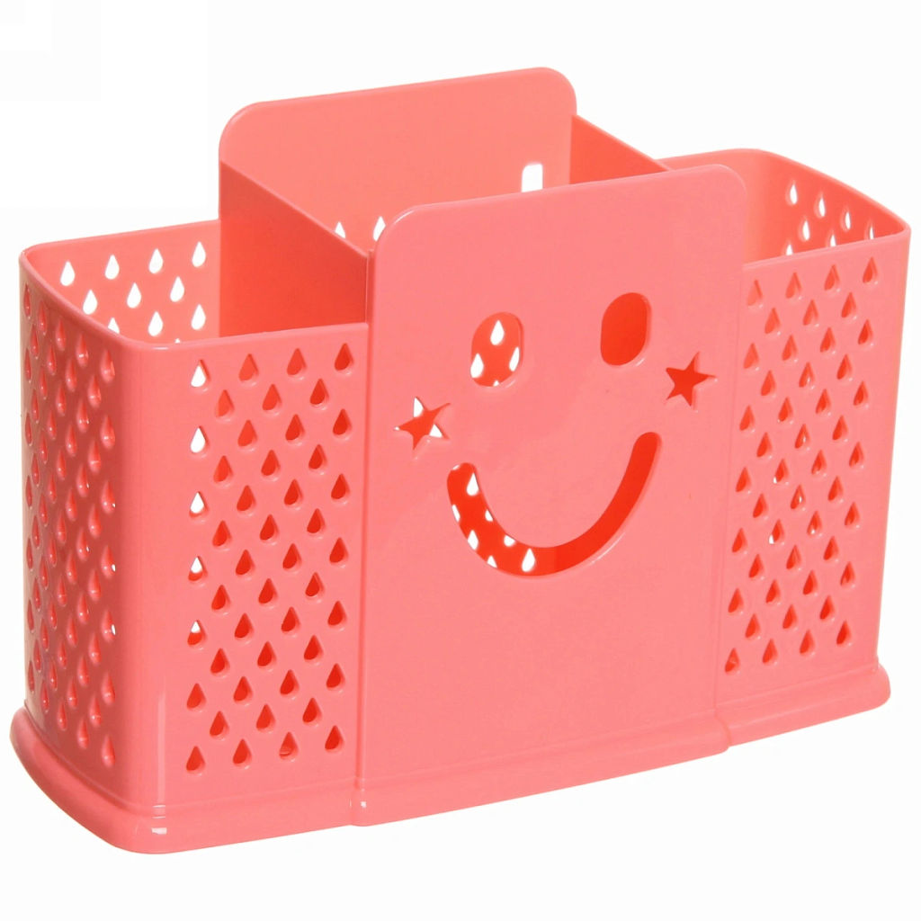 Цена за 2 шт. Подставка для столовых приборов13*19*7см пластиковая, 3 секции