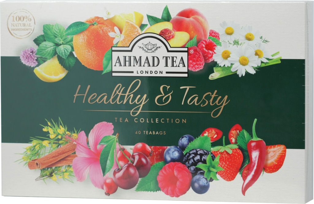 AHMAD TEA. Herbal Infusion. Ассорти карт.упаковка, 40 пак.