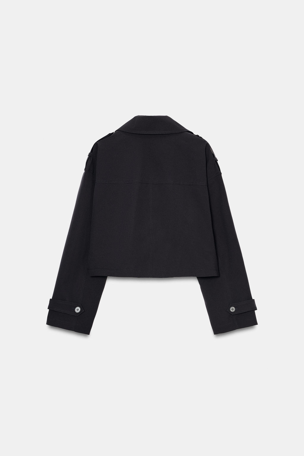 TRENCH CRUZADA CORTA / Marino - Zara фото 7