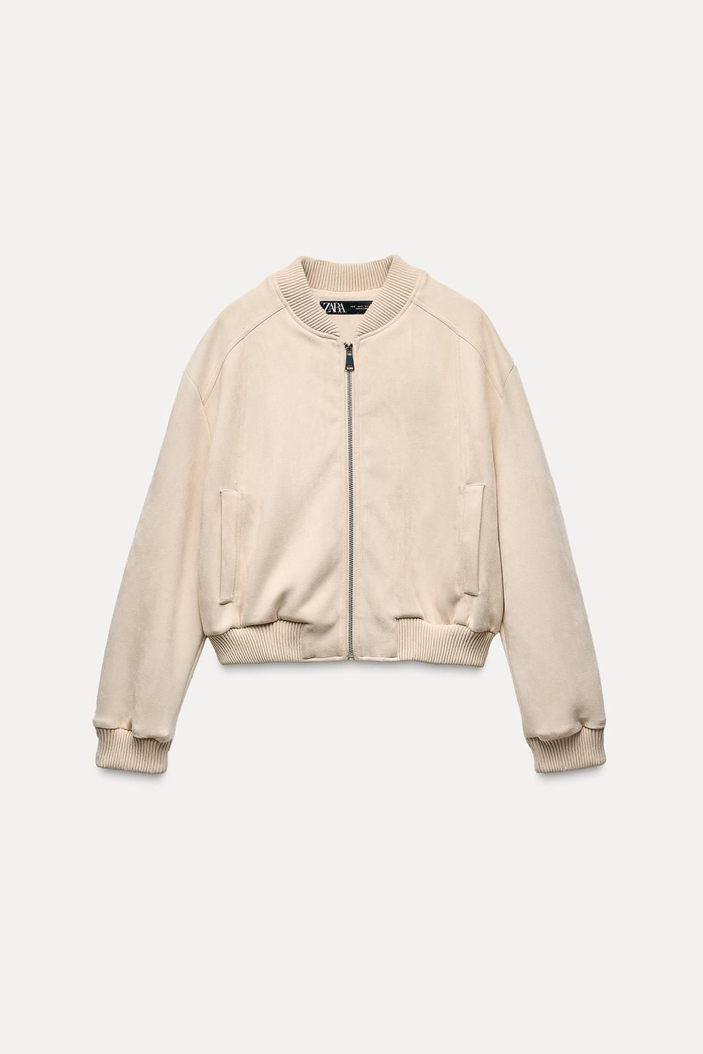 FAUX SUEDE JACKET - Zara фото 5