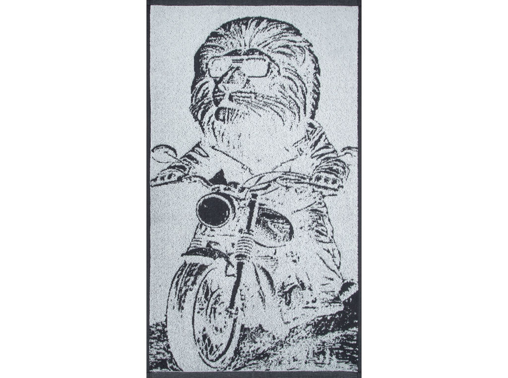 Полотенце махровое 6с103.412ж1 Моторалли(антрацит) 50х90см