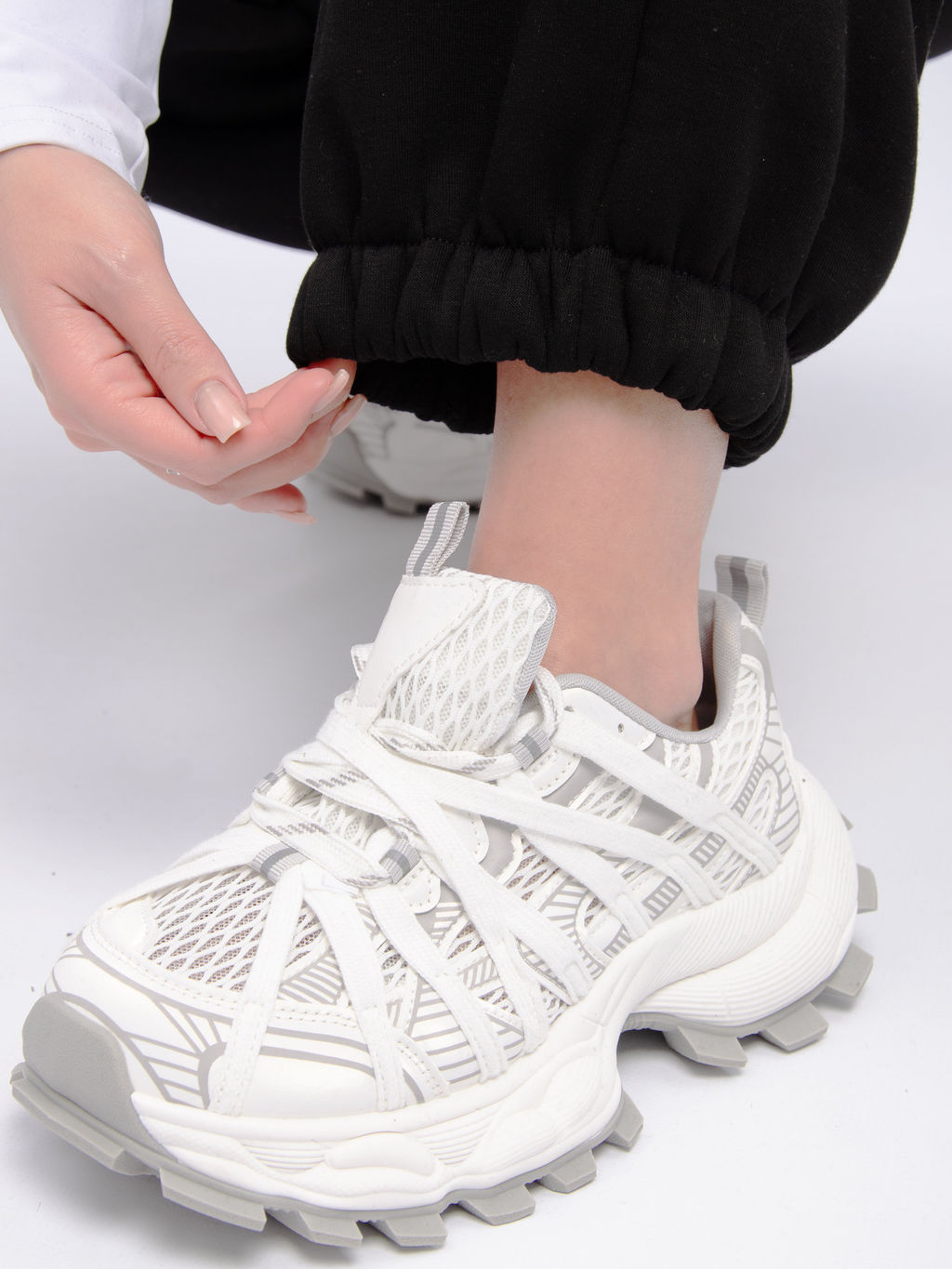 Джоггеры "БЖ-46" чёрные, футер 3-х нитка начес