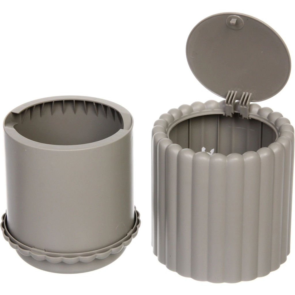 Контейнер для мусора"Palm"1,5л серый