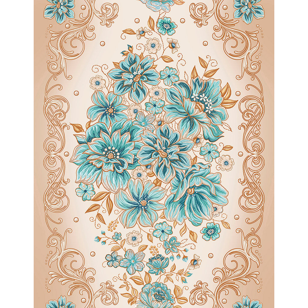 Дорожка столовая, сервировочная 50х150см Летние мотивы-2, хлопок Премиум 236г/м2, упаковка классическая 28х41см, Домашняя мода (Россия)  фото 2