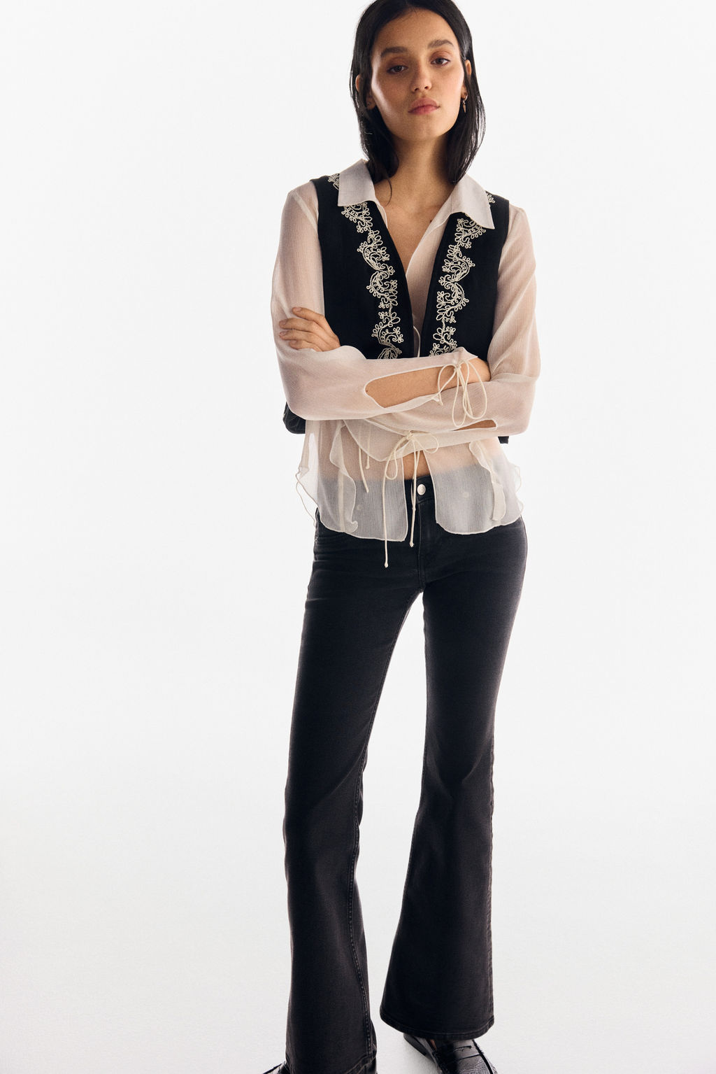 Chaleco bordado - H&m фото 6