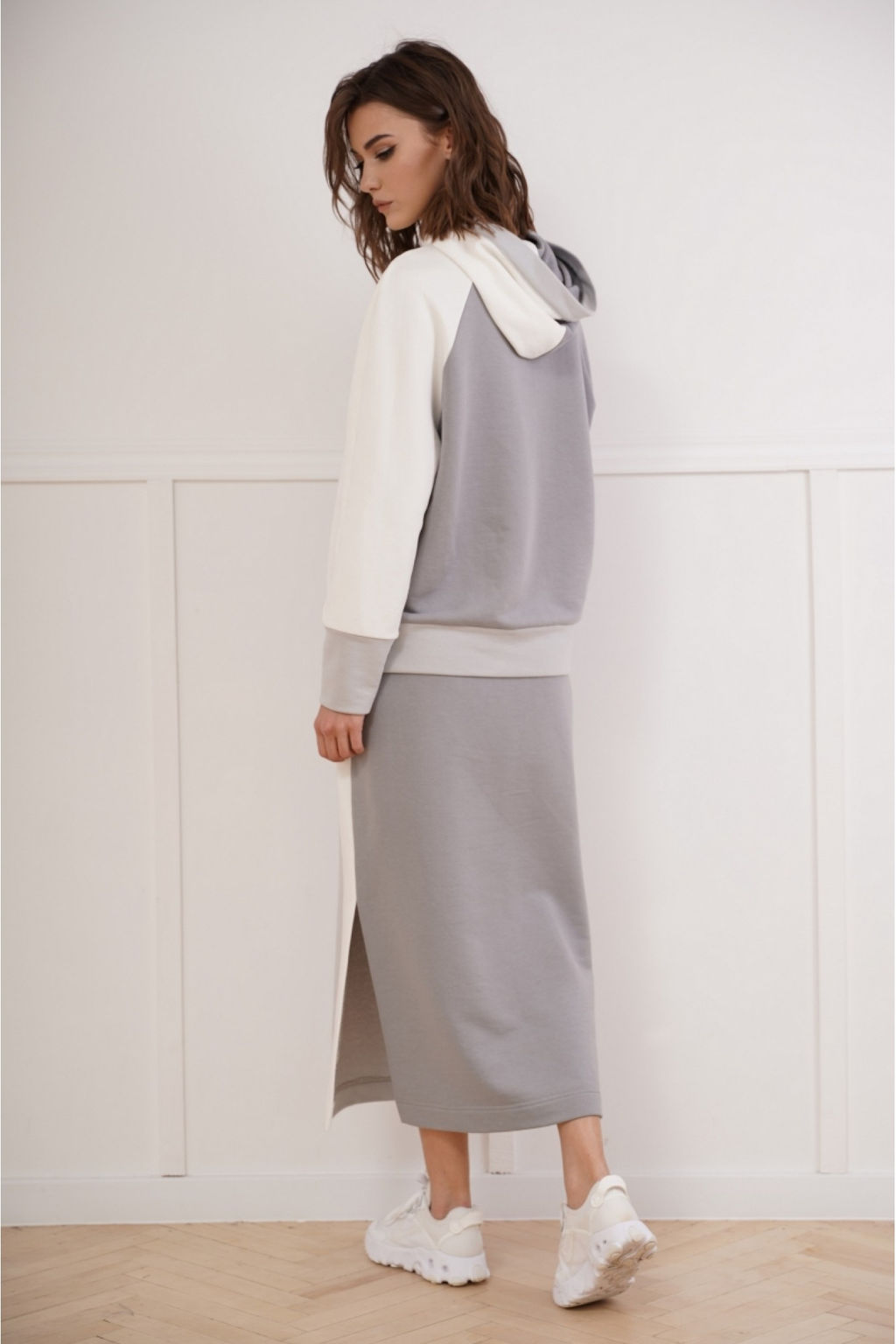 Костюм спортивный 4158/4156 серый - Fantazia mod фото 2