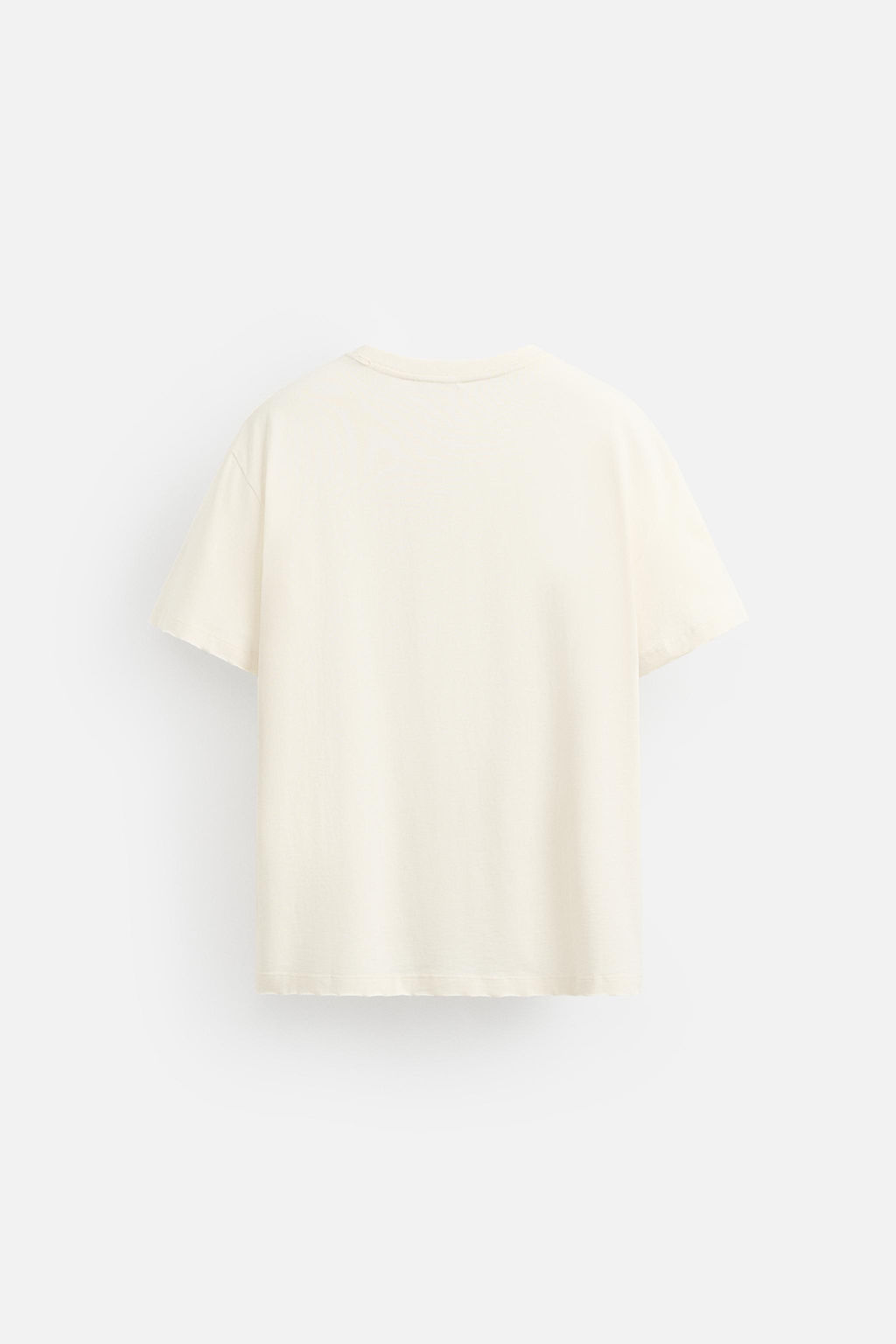 IRREGULAR TEXTURE T-SHIRT - Zara фото 8
