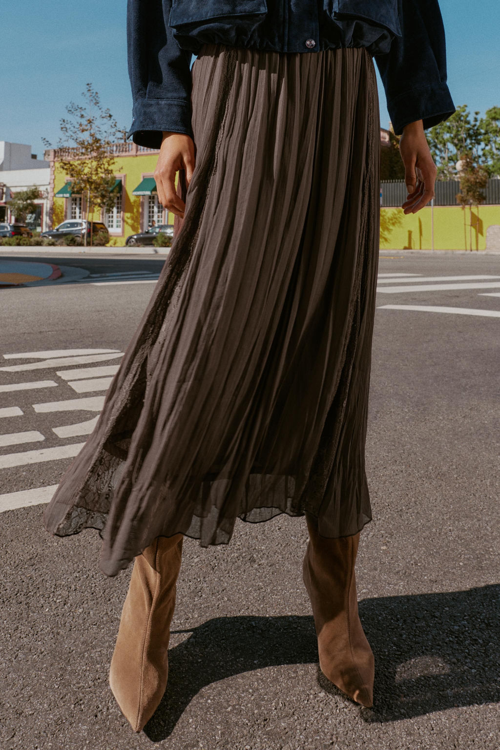 GODET LACE SKIRT - Zara фото 11