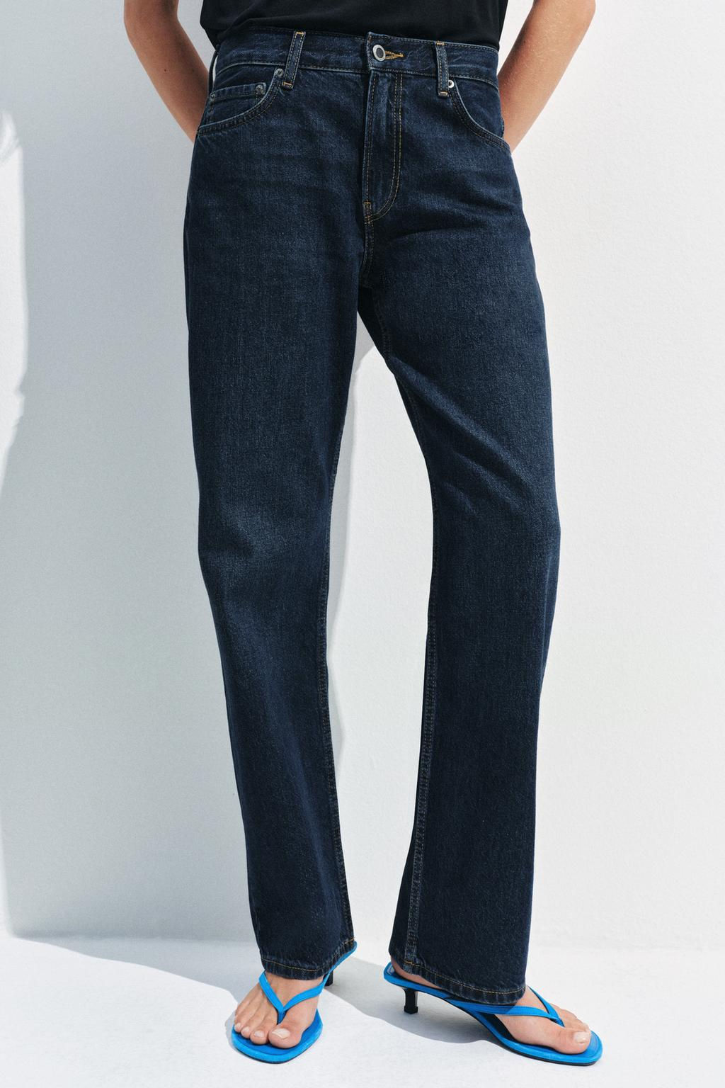 JEANS ZW COLLECTION RECTOS TIRO BAJO / Azul claro - Zara фото 17
