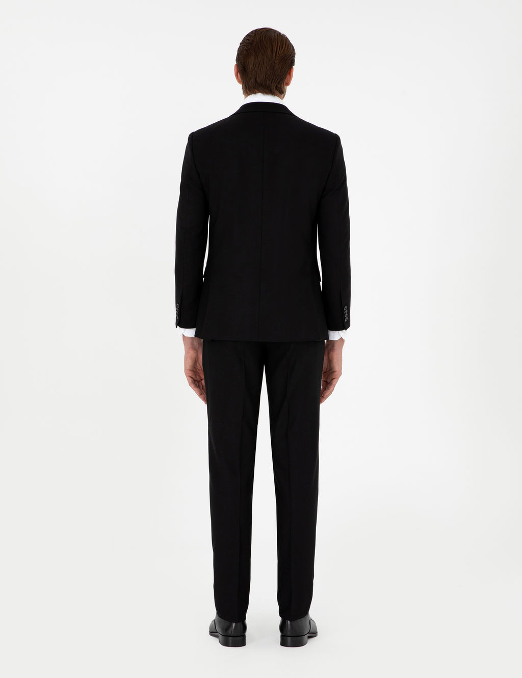 Siyah Extra Slim Fit Tak_m Elbise