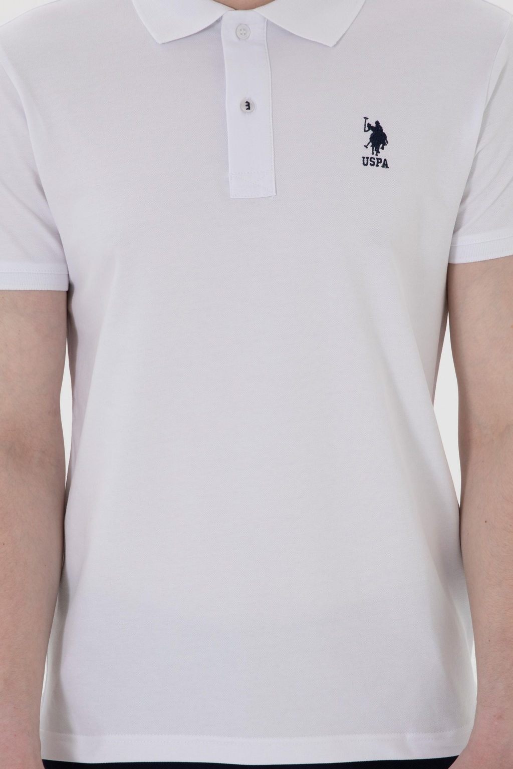 Erkek Slim Fit Polo Yaka Beyaz Basic Ti__rt Sepette S_rpriz _ndirim - U.s. polo assn фото 6