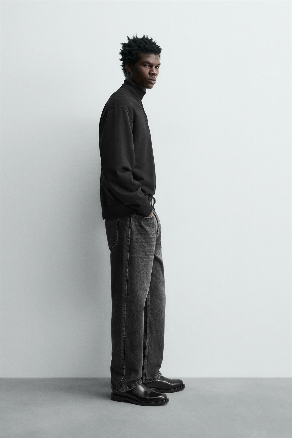STRAIGHT ANKLE FIT JEANS - Zara фото 4