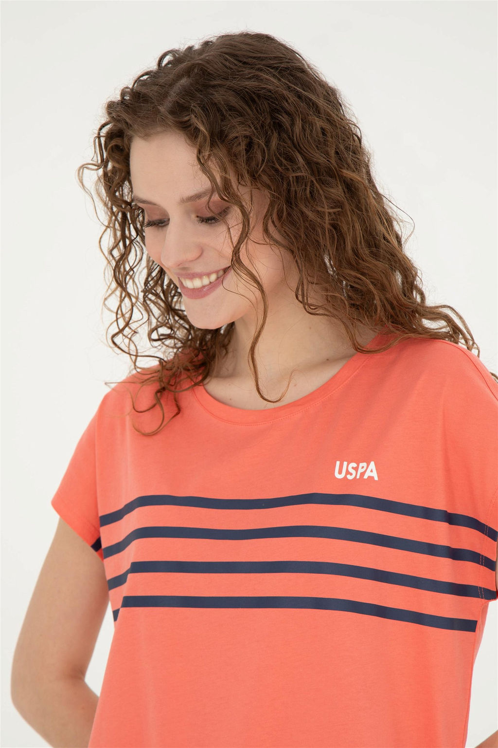 Женская футболка с цветком граната - U.s. polo assn фото 2