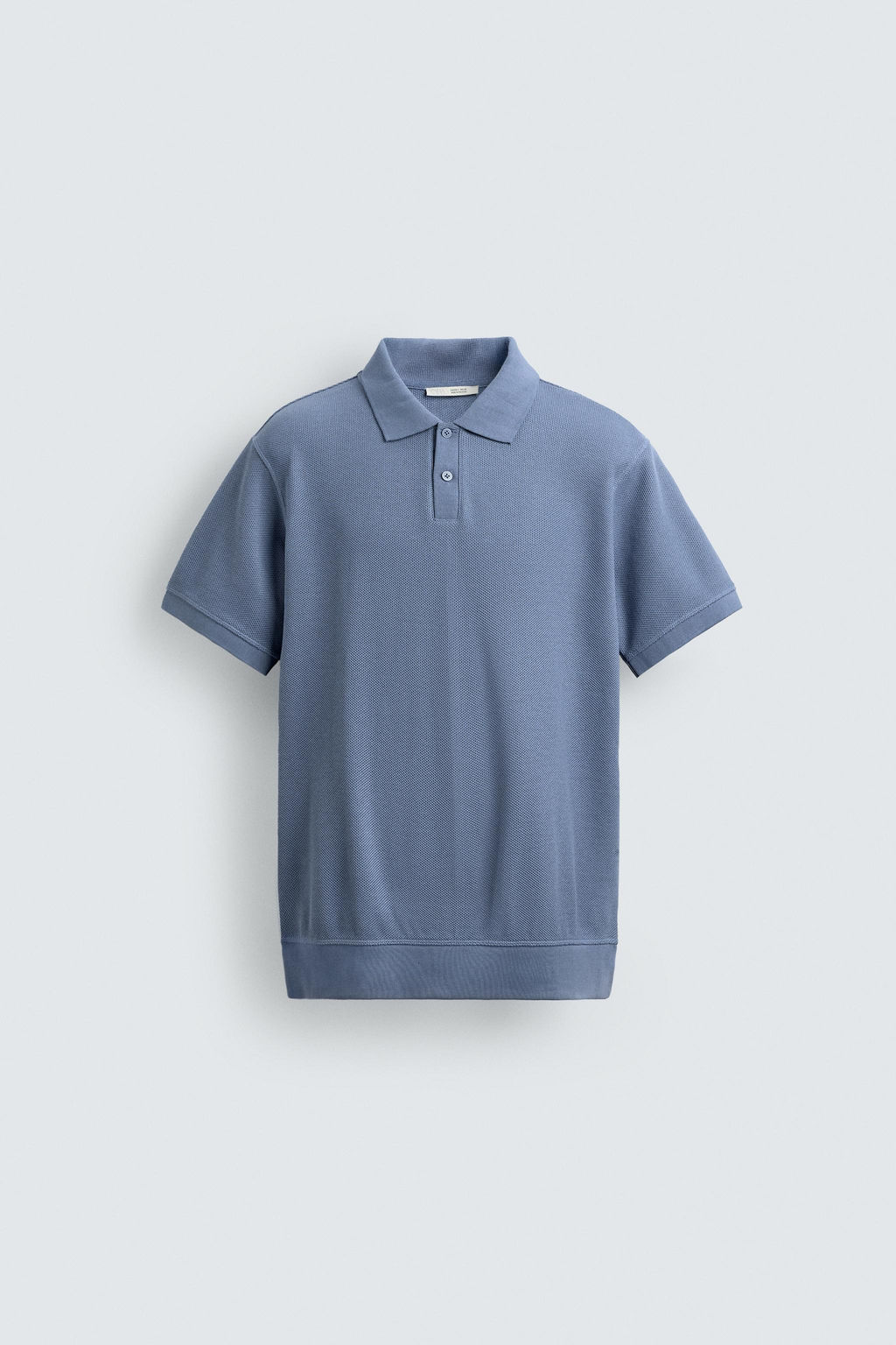 POLO PIQU? REGULAR FIT / Azul - Zara фото 7