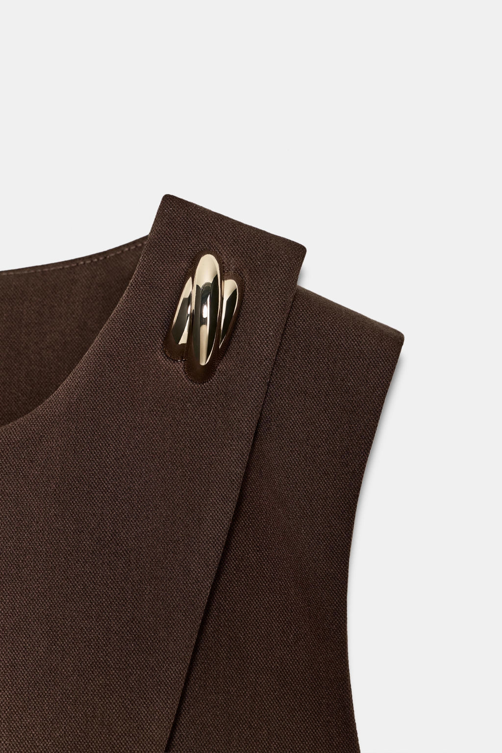 DOUBLE-BREASTED WAISTCOAT WITH BELT - Zara фото 18