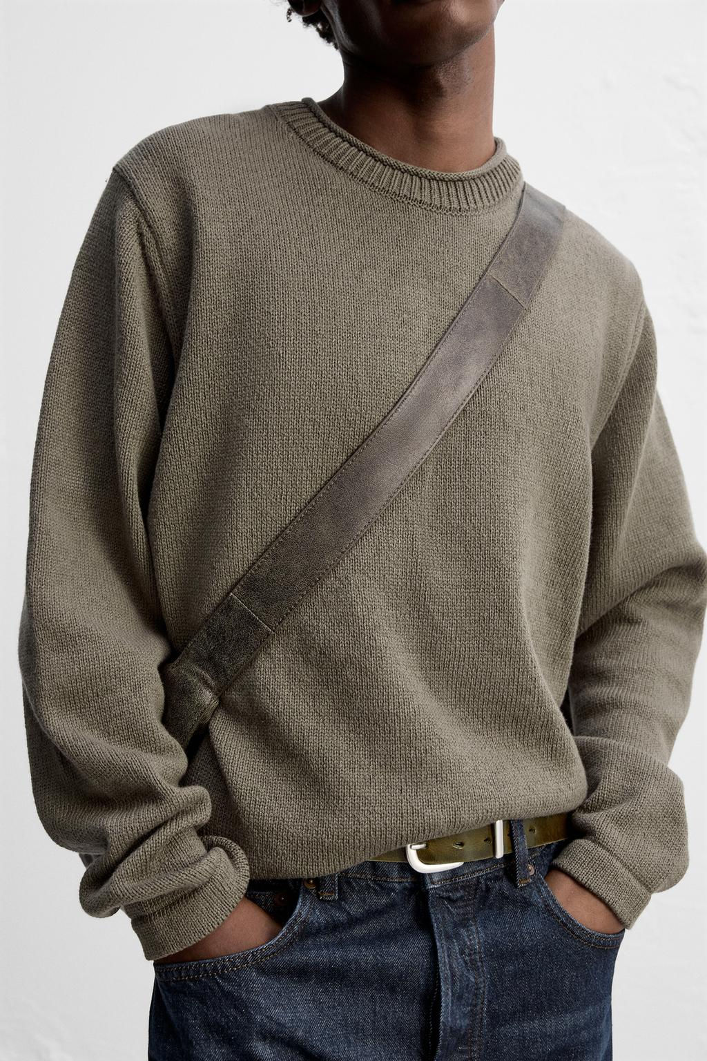 SWEATER WITH TURN-UP DETAIL - Zara фото 6