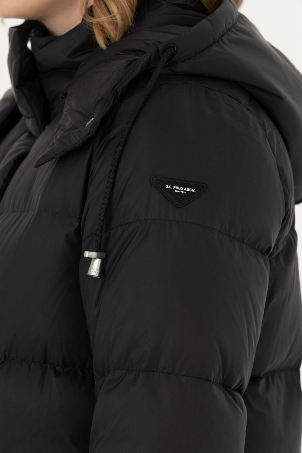 U. S. Polo Assn Женское черное пальто - U.s. polo assn фото 14