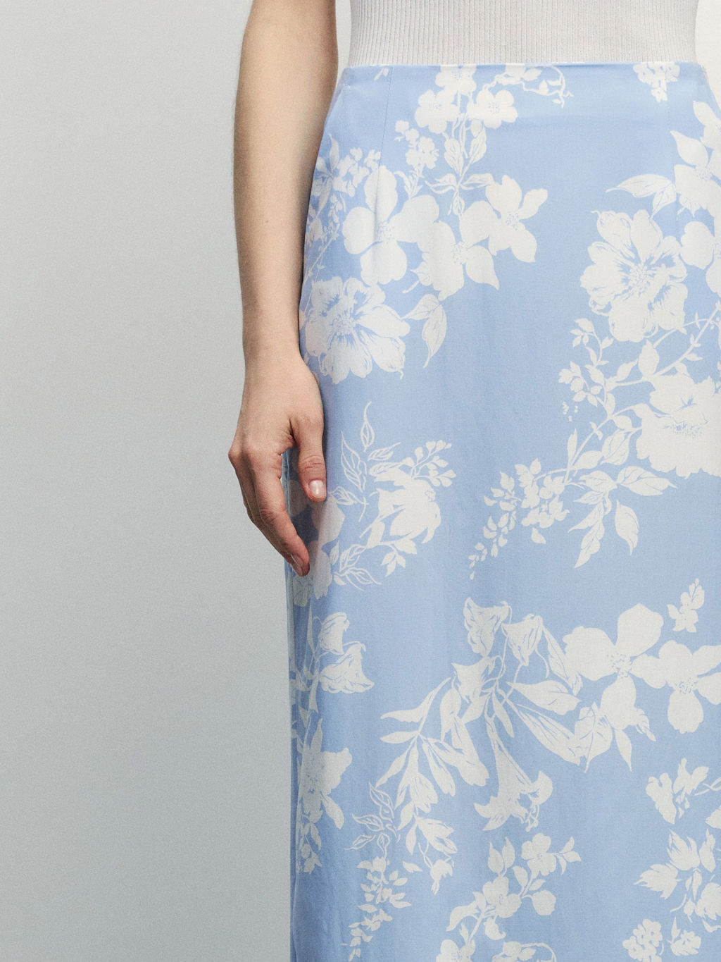 Юбка миди из хлопка / Zarina  фото 5