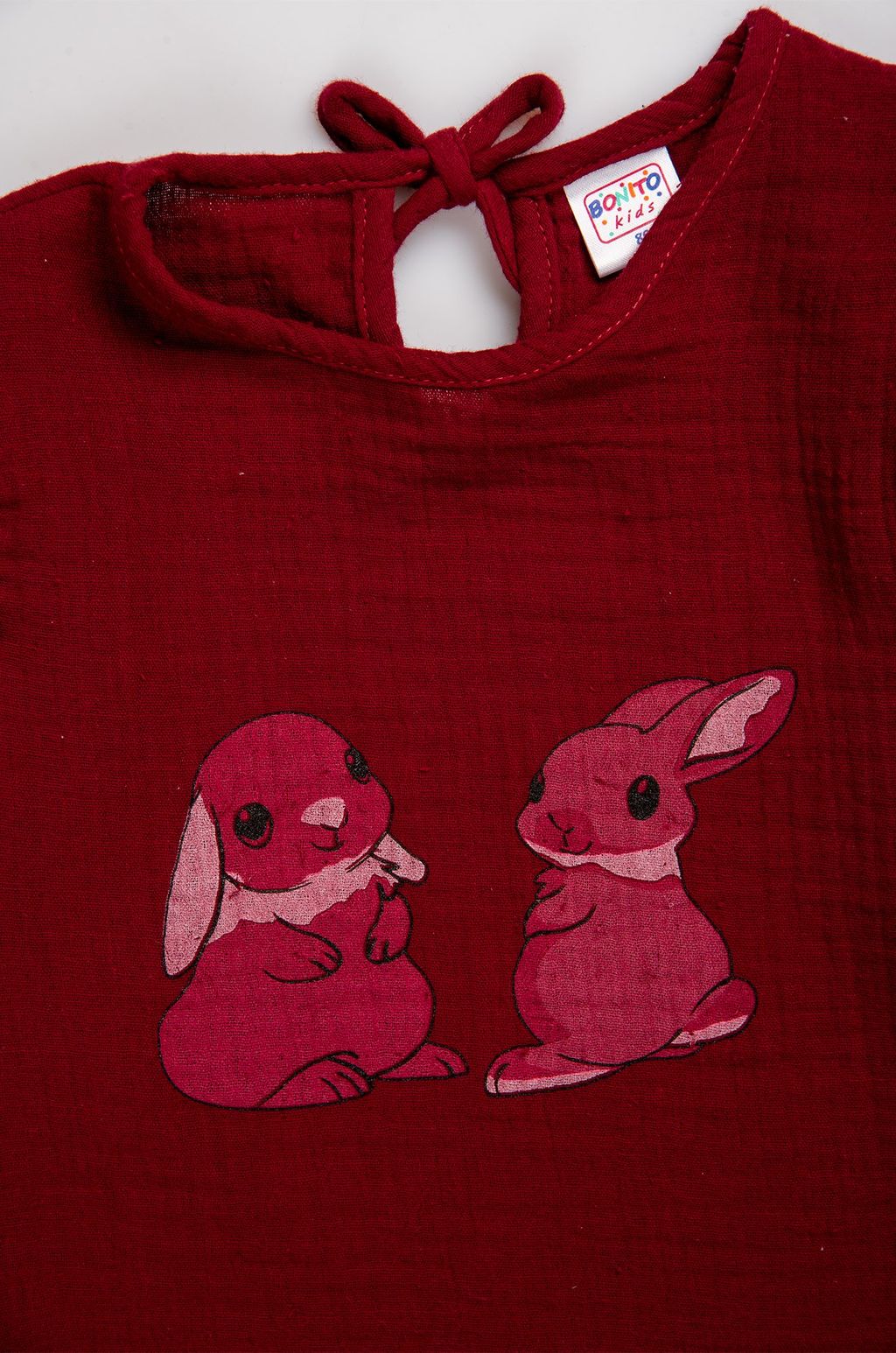 Хлопковая кофточка для девочки из муслина Bonito  фото 7