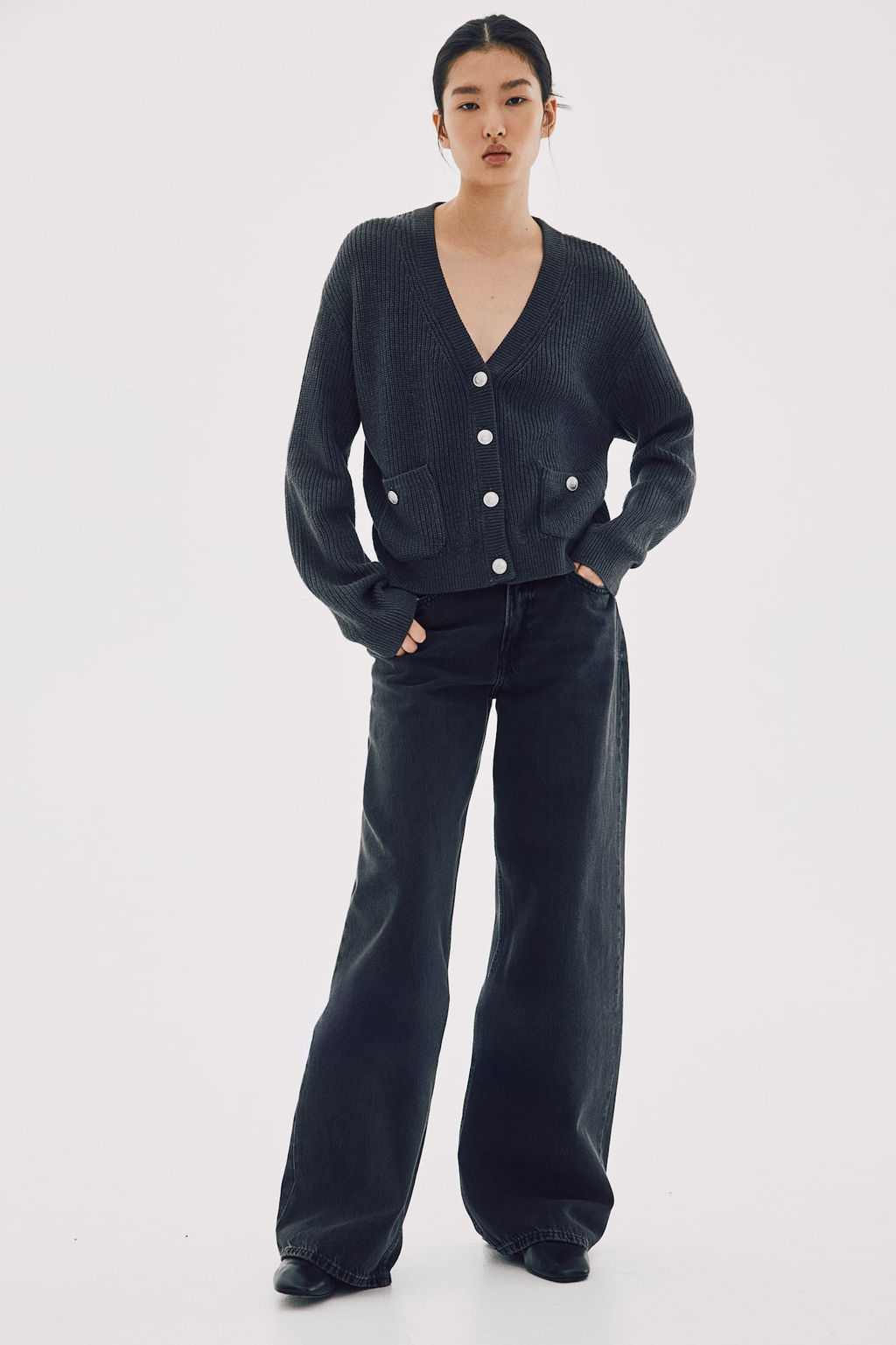 Cardigan con bolsillos - H&m фото 2