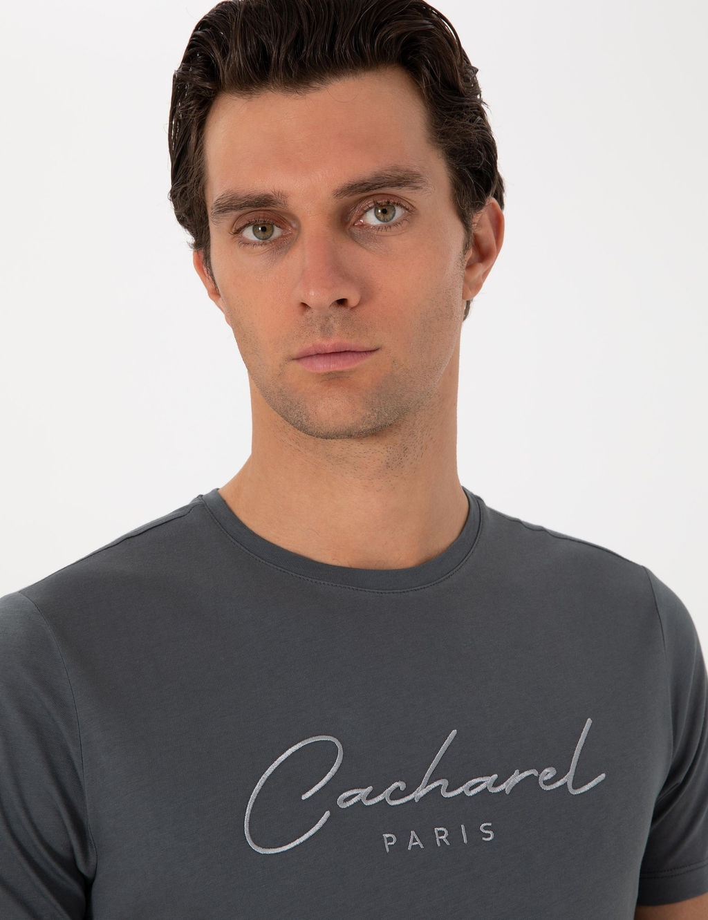 Antrasit Slim Fit Ti__rt - Cacharel фото 2