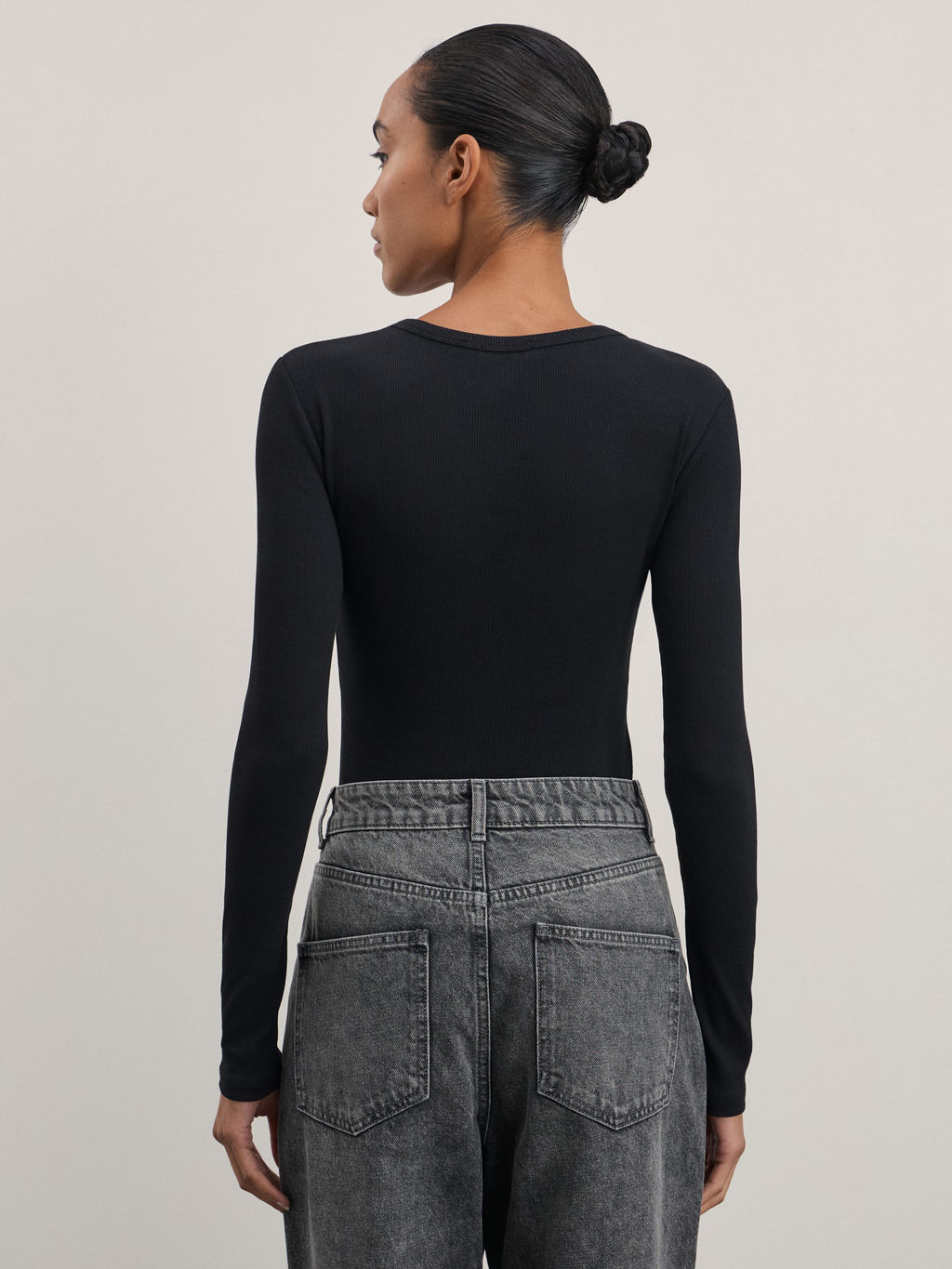 Базовое боди из хлопка / Zarina  фото 9