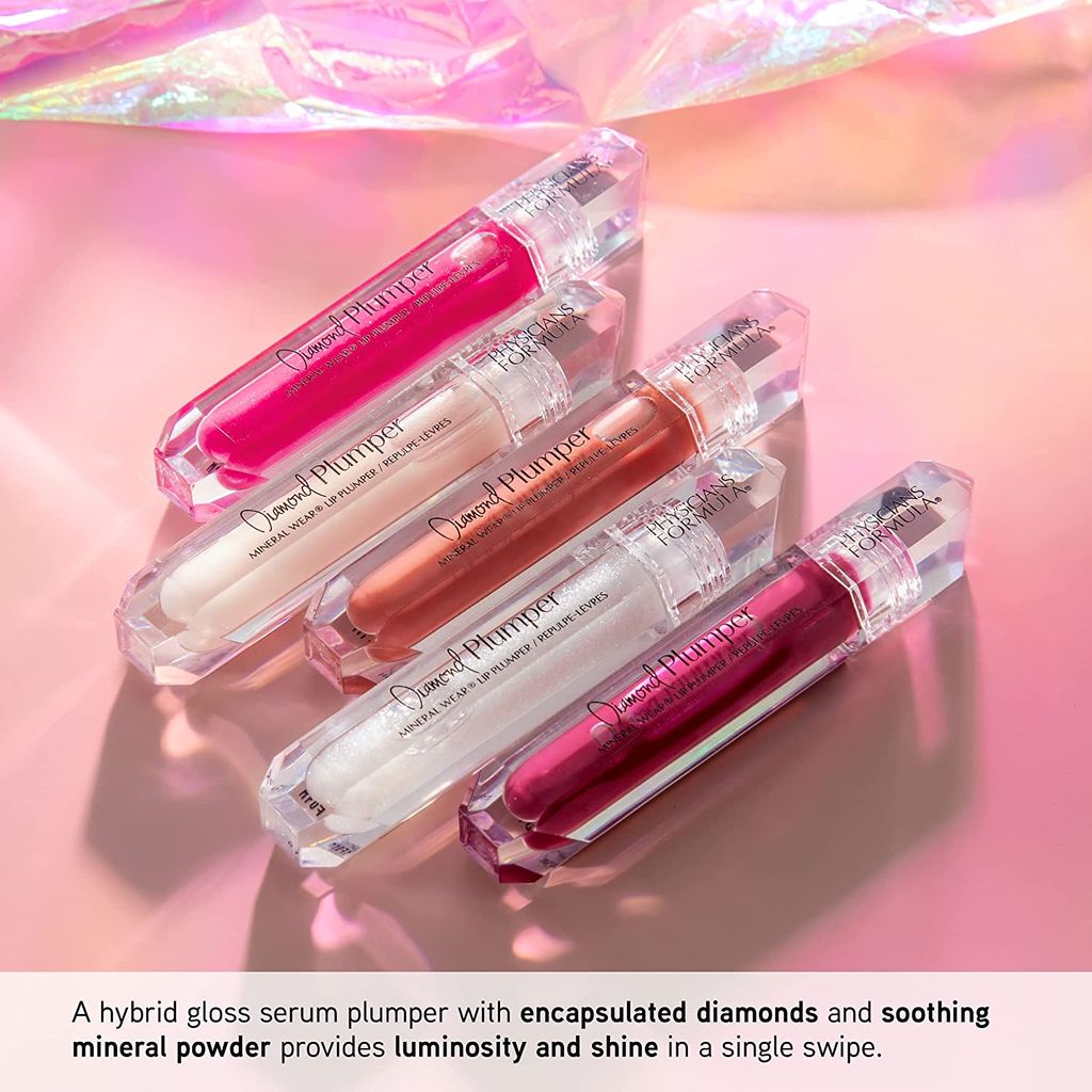 PHYSICIANS FORMULA Блеск для губ увеличивающий объем Diamond Glow Lip Plumper тон шампань, 5мл  фото 3