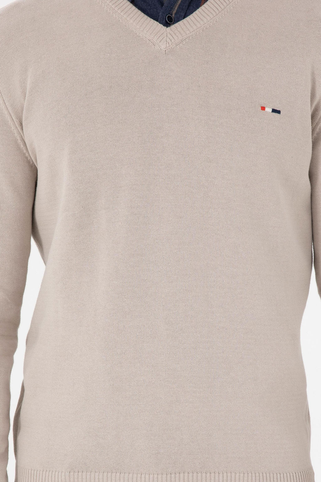 Erkek Slim Fit V Yaka Ta_ Basic Kazak - U.s. polo assn фото 6