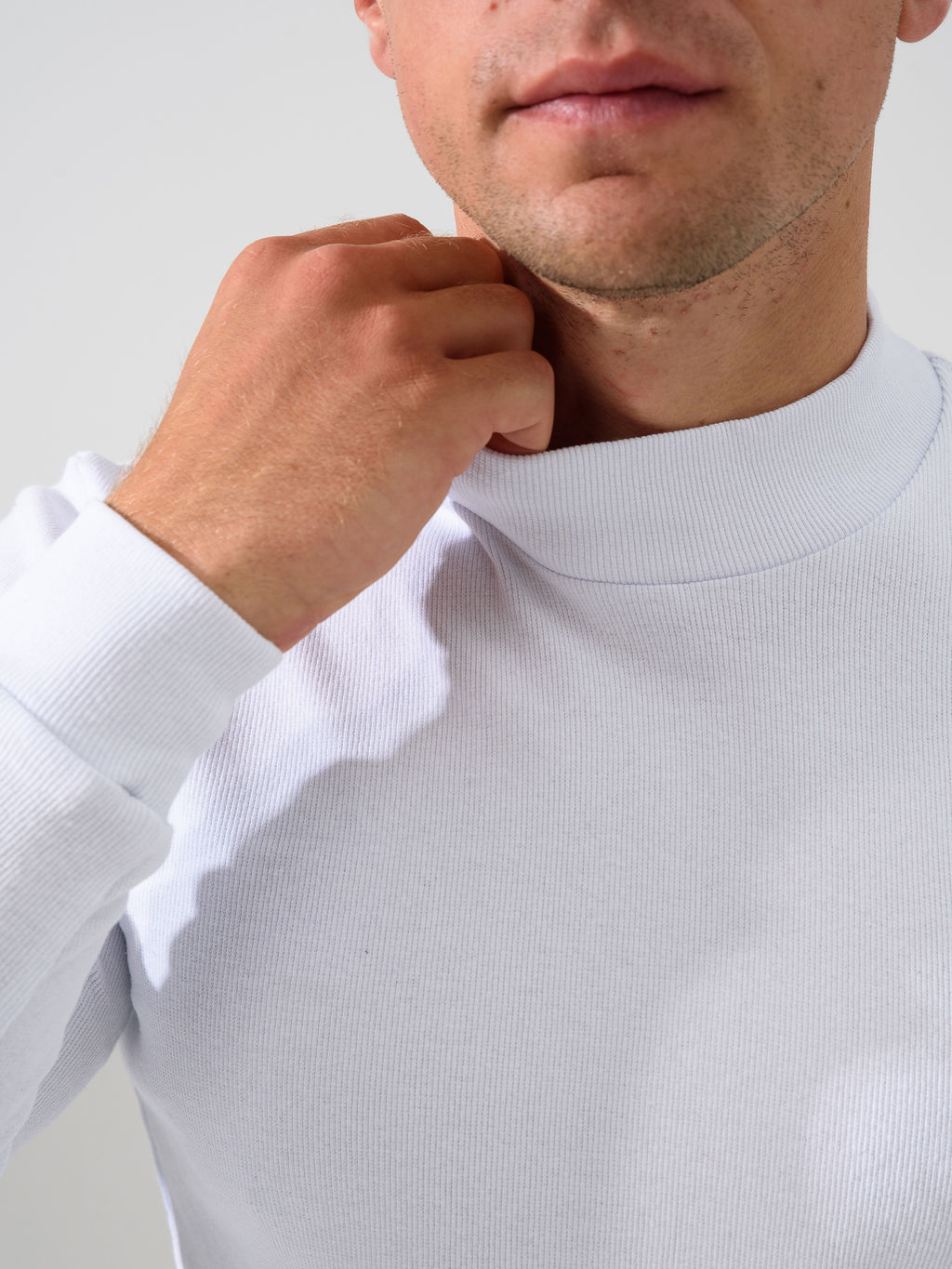 Водолазка кашкорсе Хлопок 95%, лайкра 5% (стойка) - Оптима фото 5