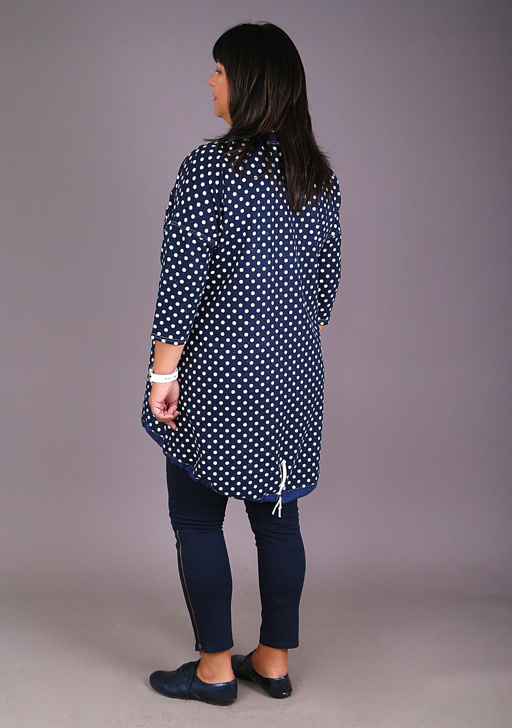 Туника Лера (мелкий горох) - Марлен фото 3