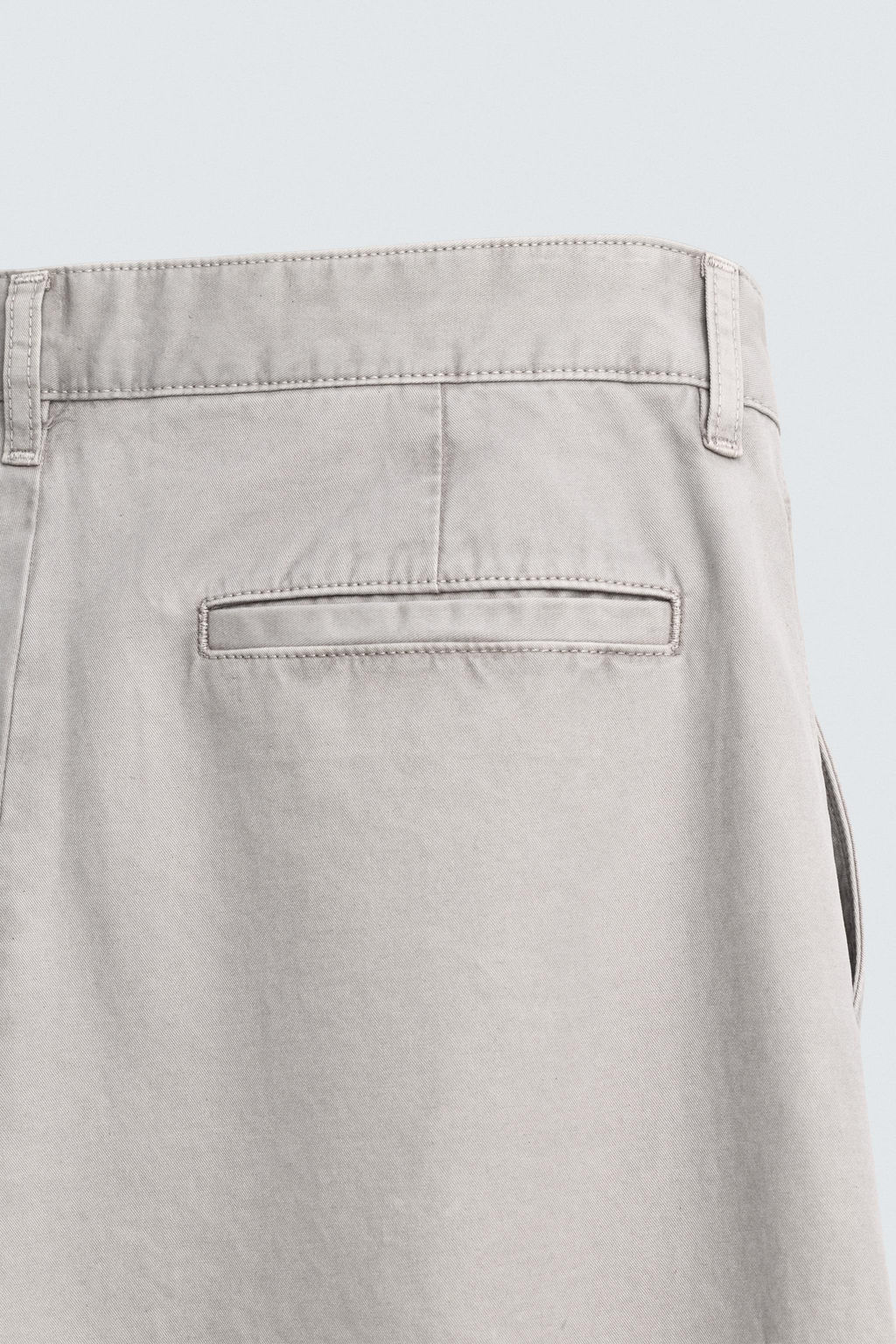 PANTAL?N RELAXED FIT PLIEGUES LIMITED EDITION / Gris perla - Zara фото 9