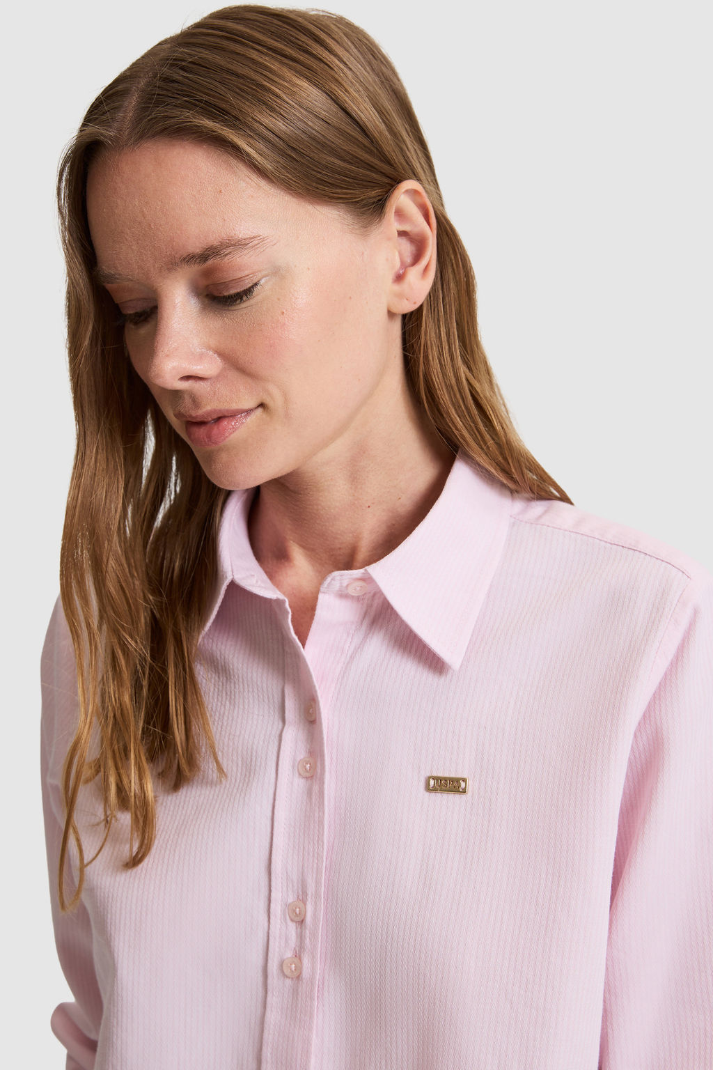 Kad_n A__k Pembe Uzun Kollu G_mlek - U.s. polo assn фото 2