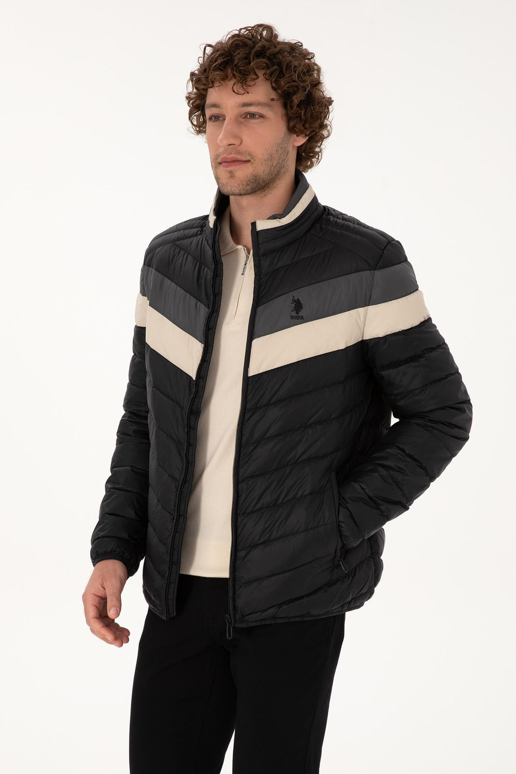 Erkek Siyah Mont Sepette S_rpriz _ndirim