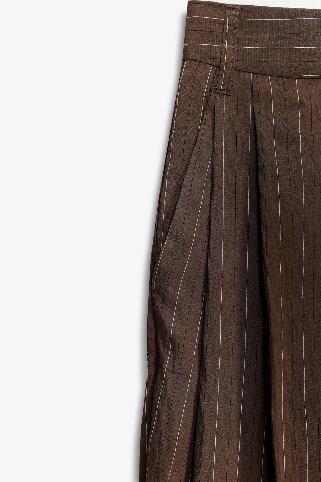 DOUBLE PLEAT TROUSERS WITH FLAPS