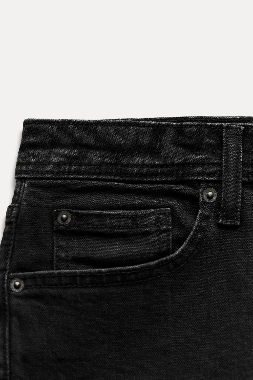 ZW COLLECTION RELAXED SLIM FIT MID-RISE JEANS - Zara фото 20