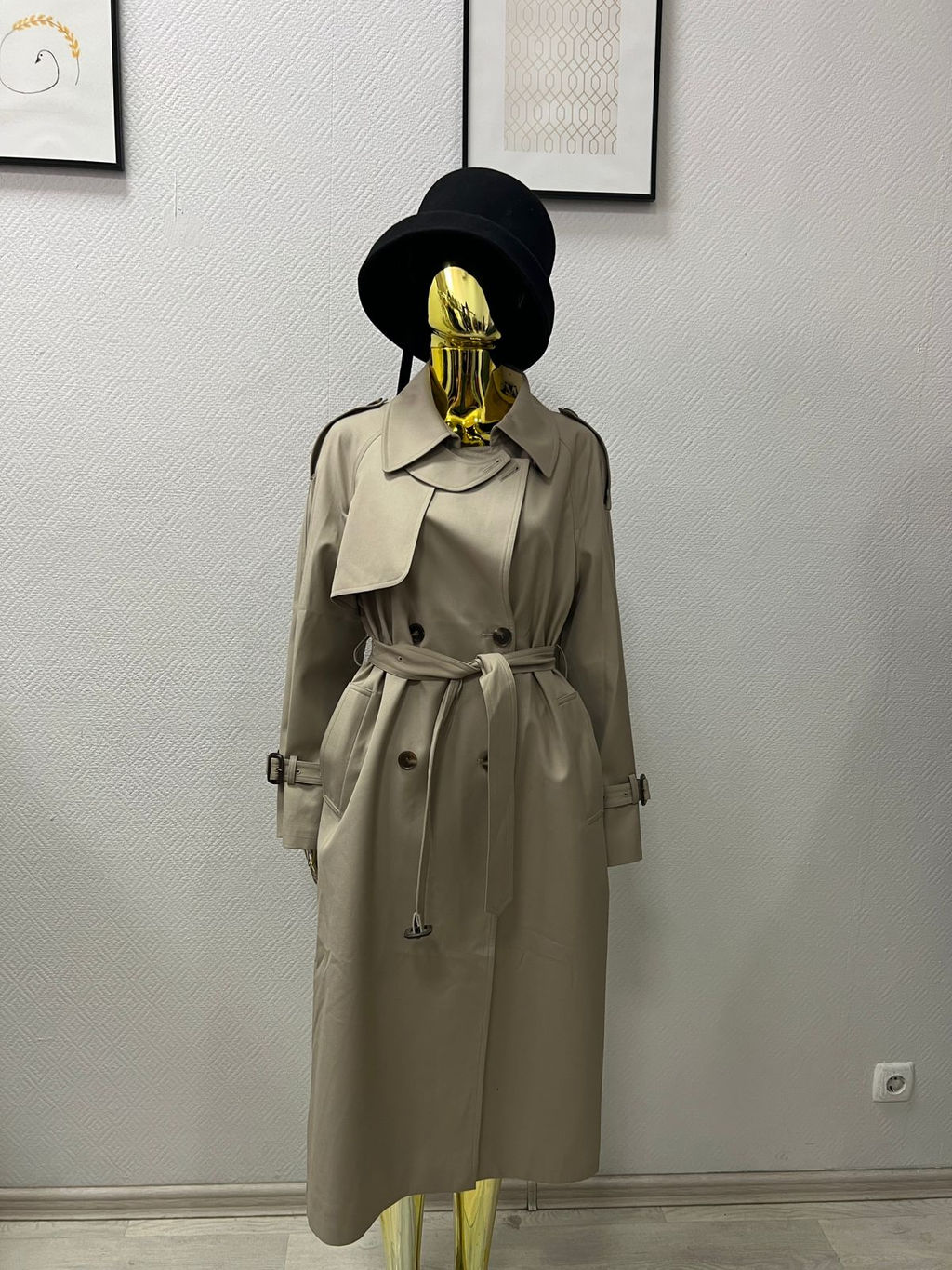 Плащ женский Н-210 (светлый беж)