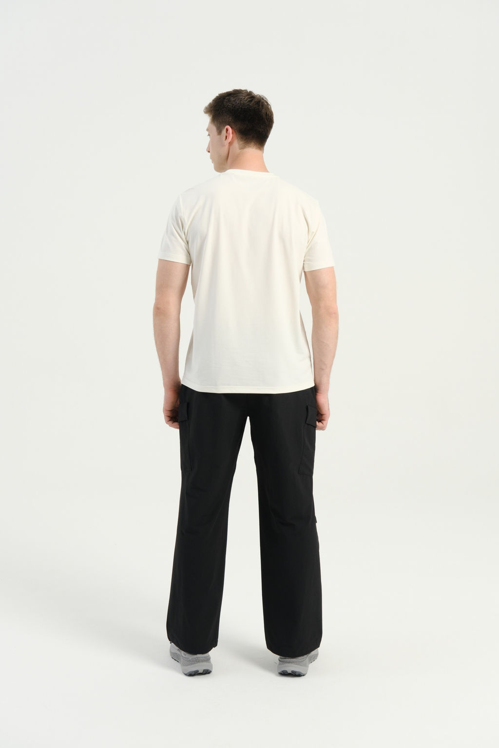 Брюки текстильные Черный CAMPING Woven Track Pants - Anta фото 3