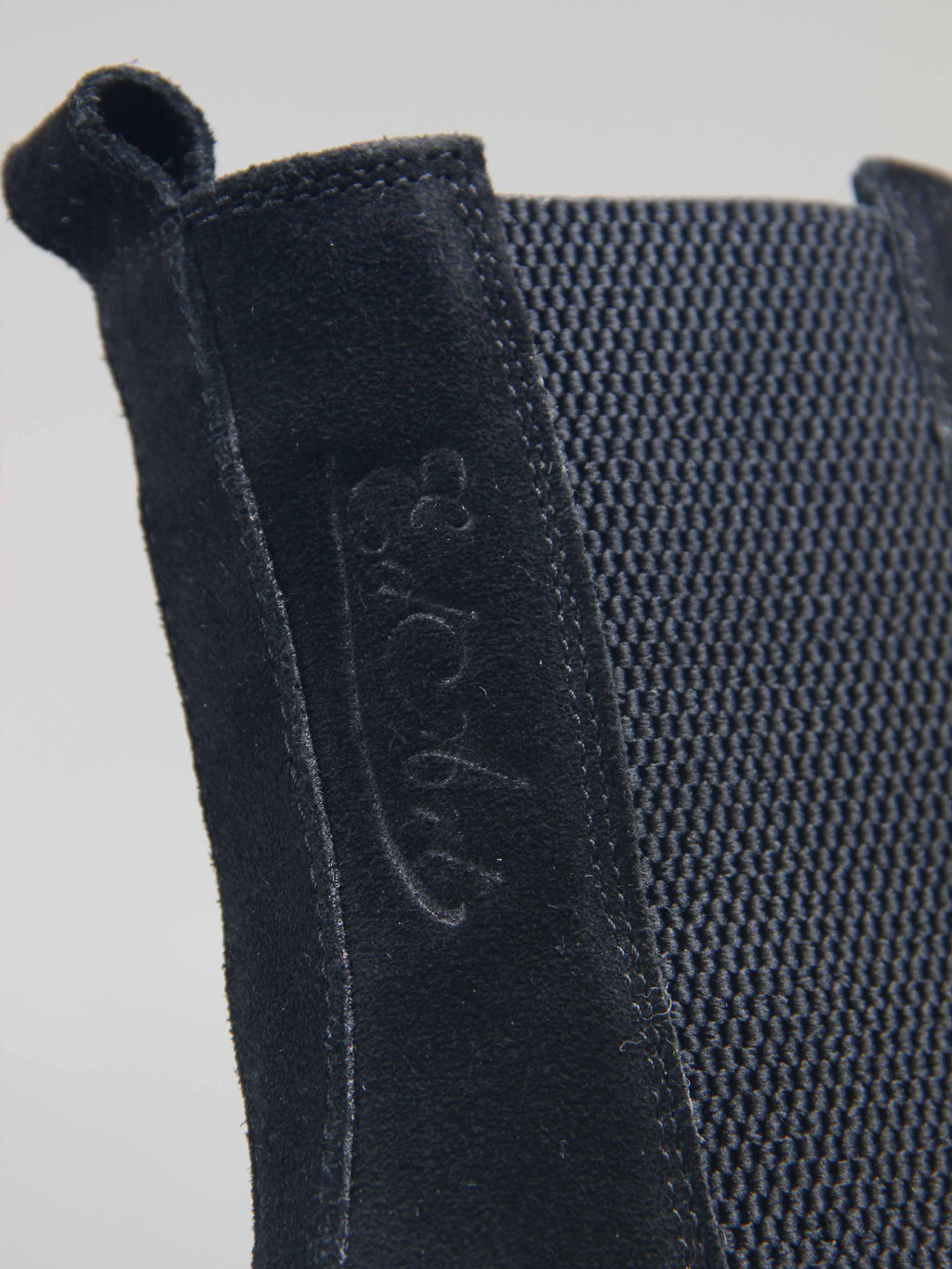 Челси 360.P.asteria.bl черный замша/Байка