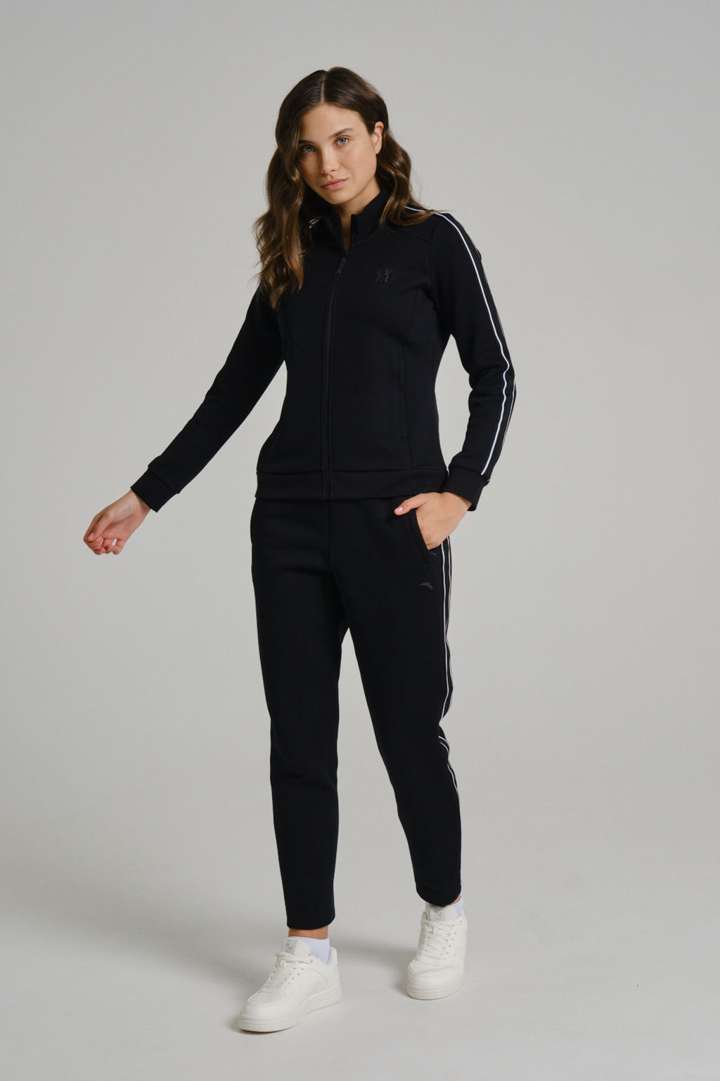 Олимпийка Черный TRN ESSENTIAL Knit Track Top