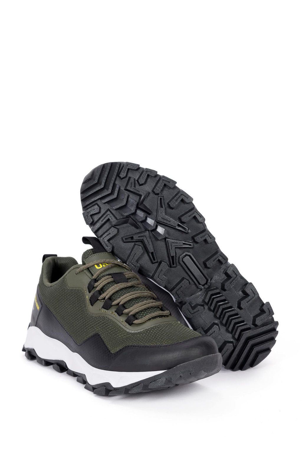 Мужская спортивная обувь цвета хаки Неожиданная скидка в корзине - U.s. polo assn фото 4